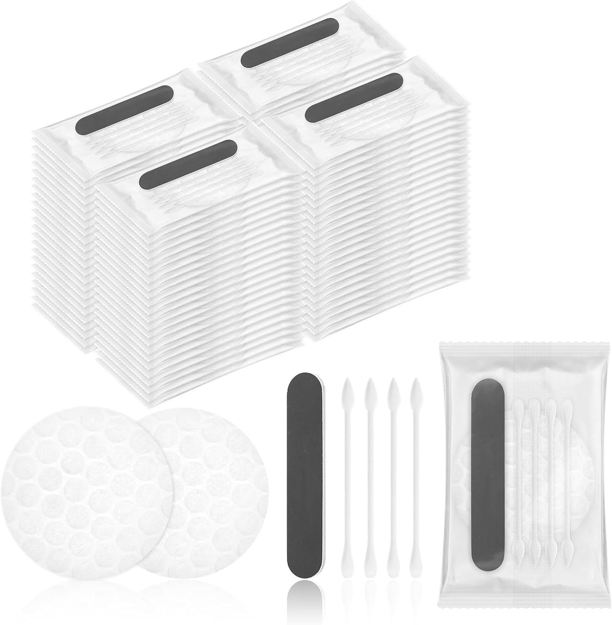 Hotel Vanity Kit Individually Wrapped Bulk Travel Cleaning Kit for Hotels Disposable Travel Size
