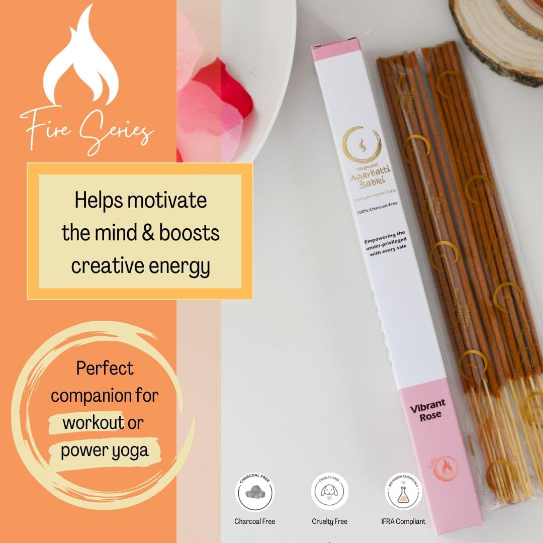 Incense Sticks Agarbatti Sabki - Pack of 6-120 Sticks, Relaxation Spiritual Healing Stress Relief