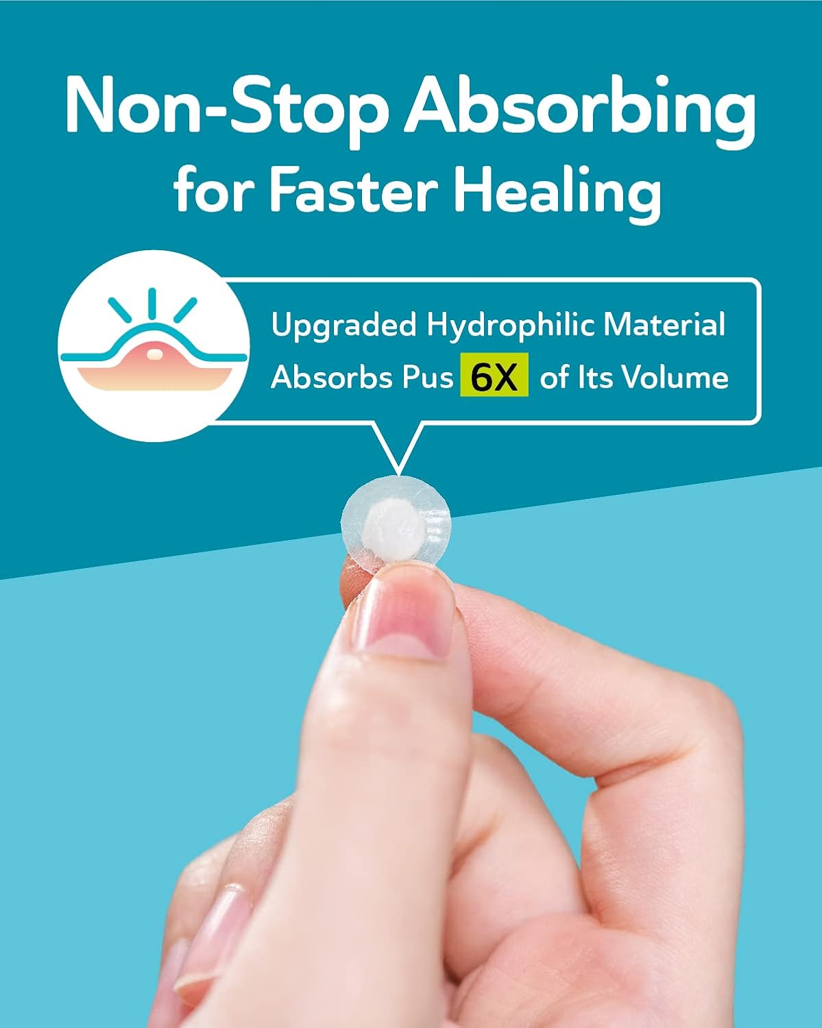 Invisible Salicylic Acid Pimple Patches for Face - Redness Reducing Hydrocolloid Acne Patches