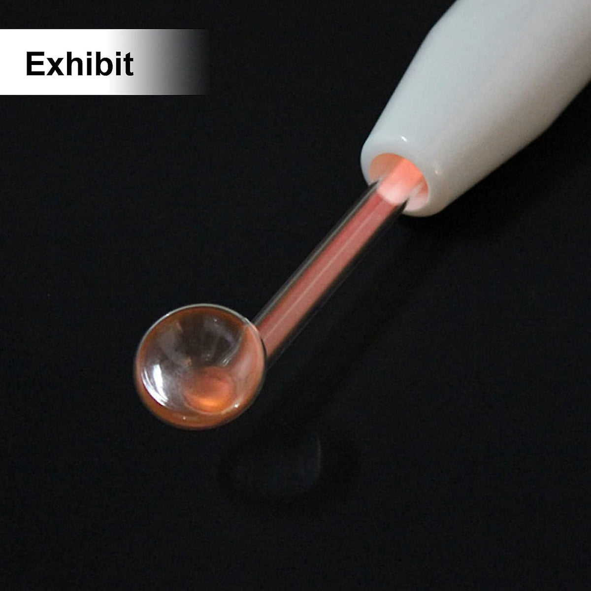 Electrode Wand Glass Tube Handheld Spare Parts for Hi Frequency Instrument Elitzia ETJX006AS