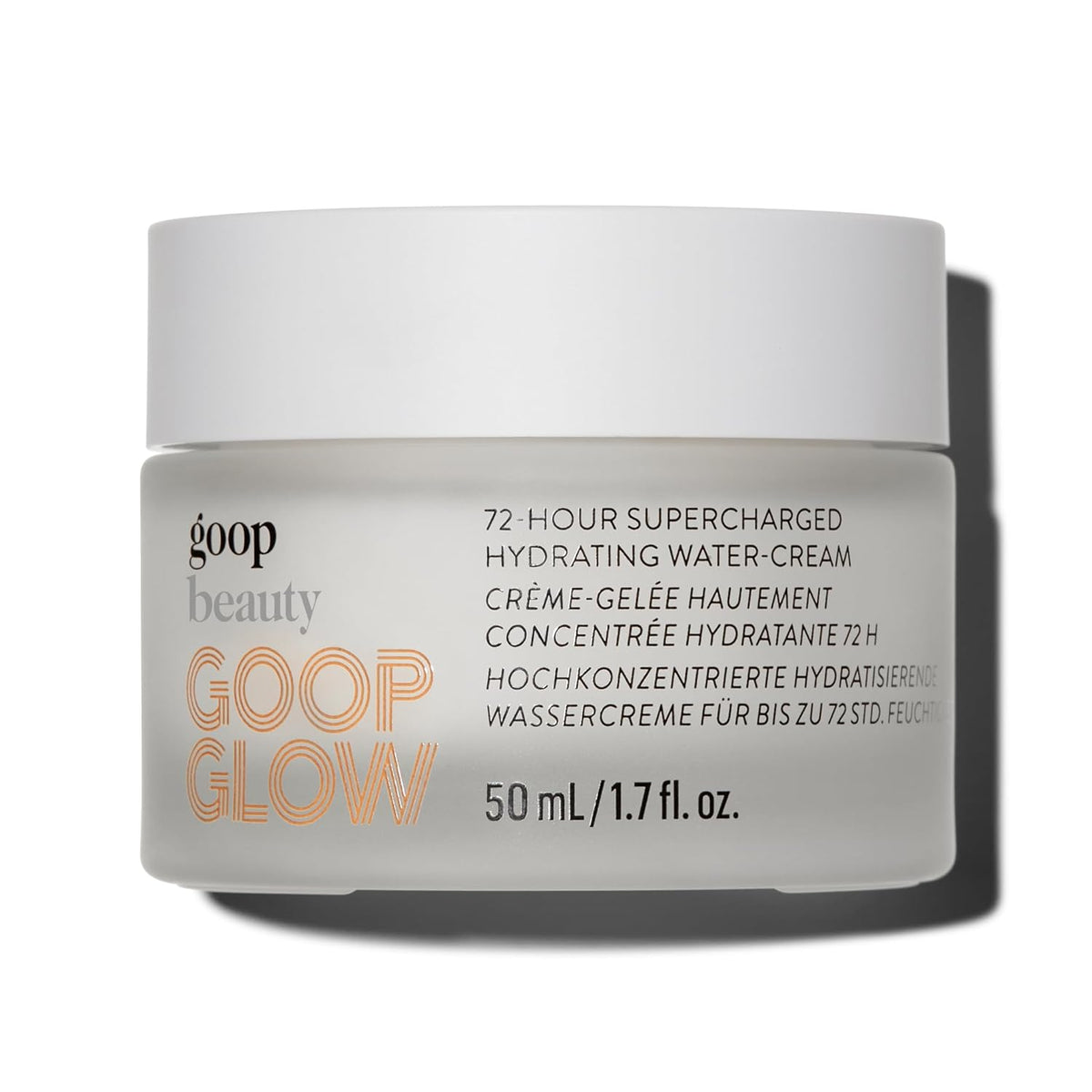goop Beauty 72-Hour Hydrating Water Cream | Matte Moisturizer for All Skin Types | Niacinamide &