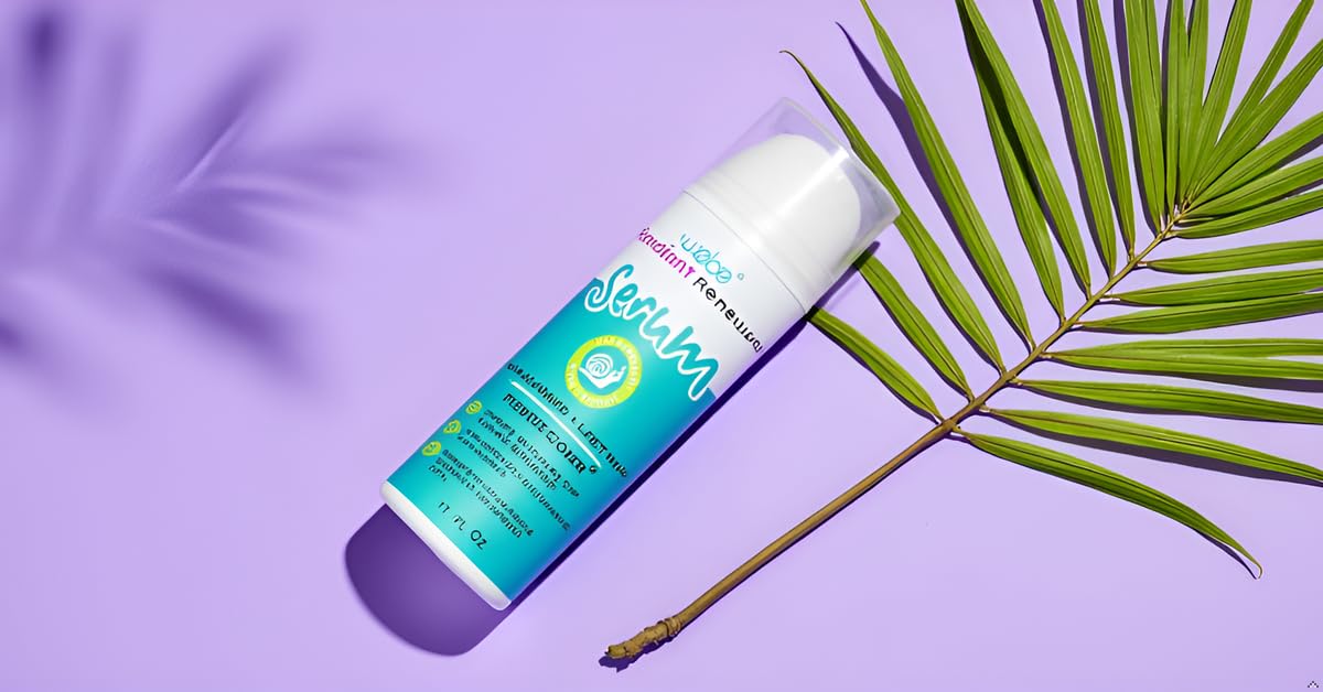 WEBE Naturals Snail Mucin Retinol 1.5% Radiant Renewal Serum | Niacinamide 5%, Vitamin C, Peptide