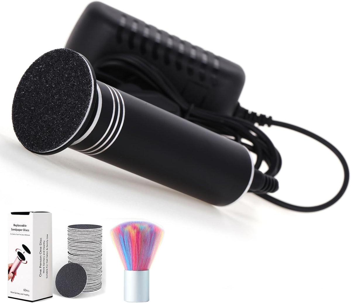 Upgraded Electric Callus Remover for Feet 1200RPM, Adjustable Speed Professional Electric Foot