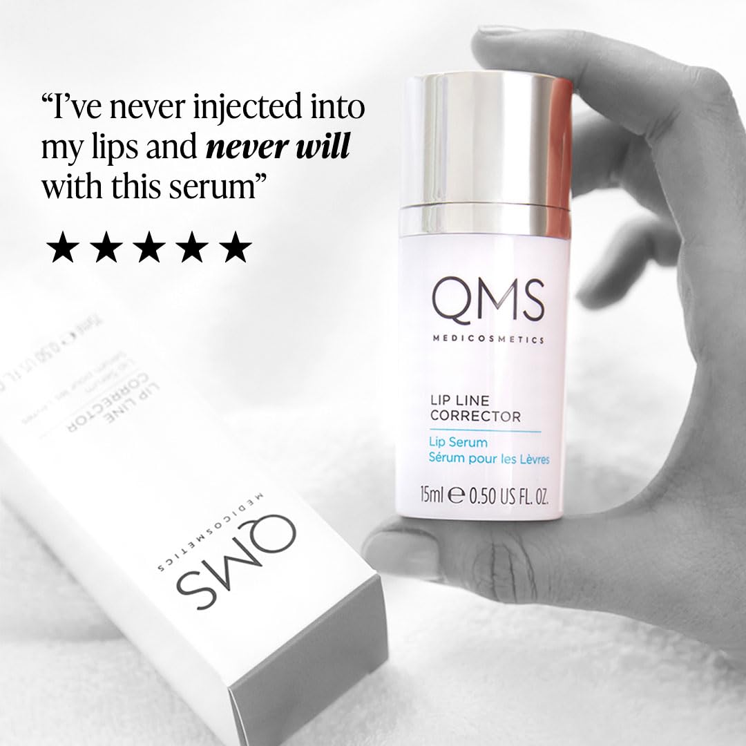 QMS Medicosmetics Lip Line Corrector Lip Serum – Formulated to Reduce Fine Lines + Wrinkles
