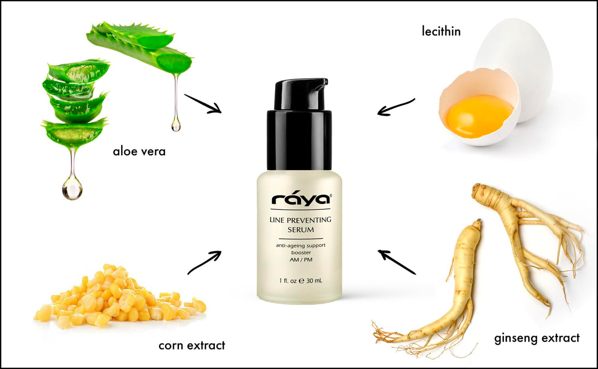 RAYA Line Preventing Serum (507) | Active, Anti-Aging Facial Treatment for All Skin | Helps Reduce