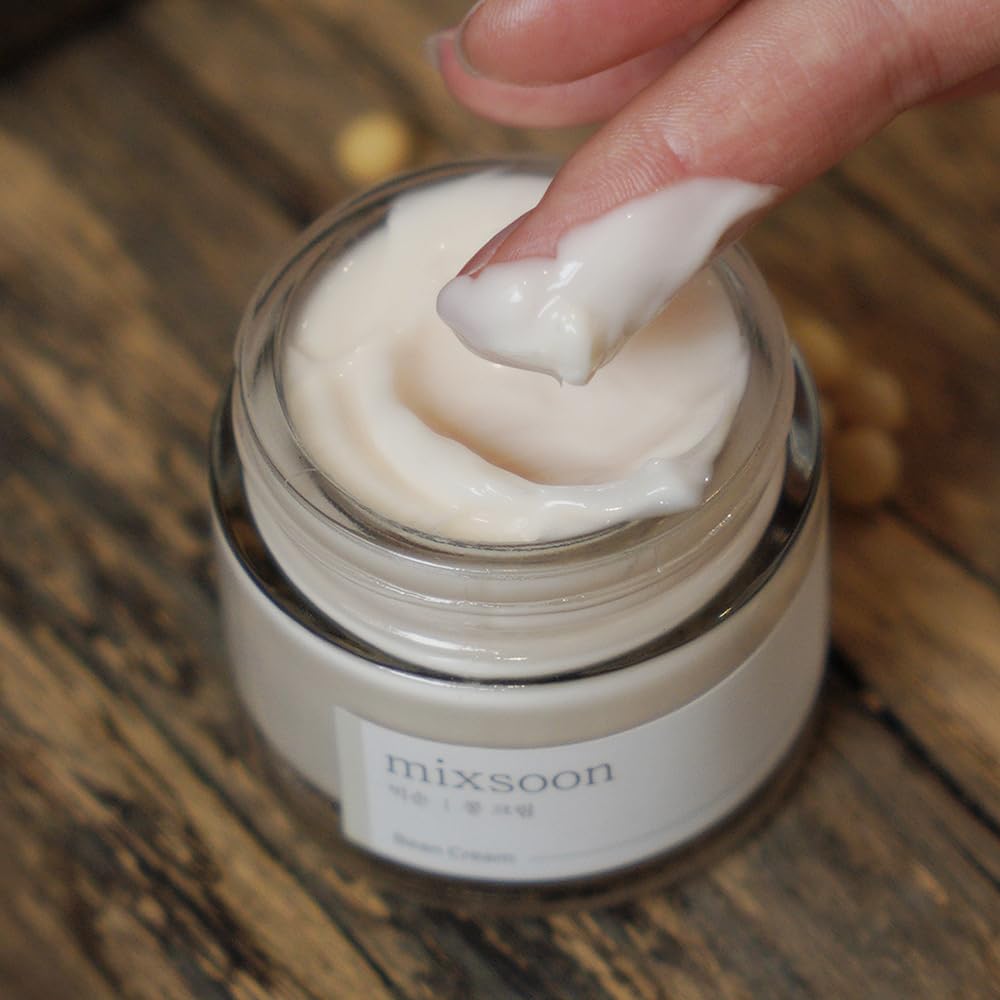 mixsoon Bean Cream - Intensive Moisture Face Cream For Smooth, Nourished Skin, Pore & Sebum Care