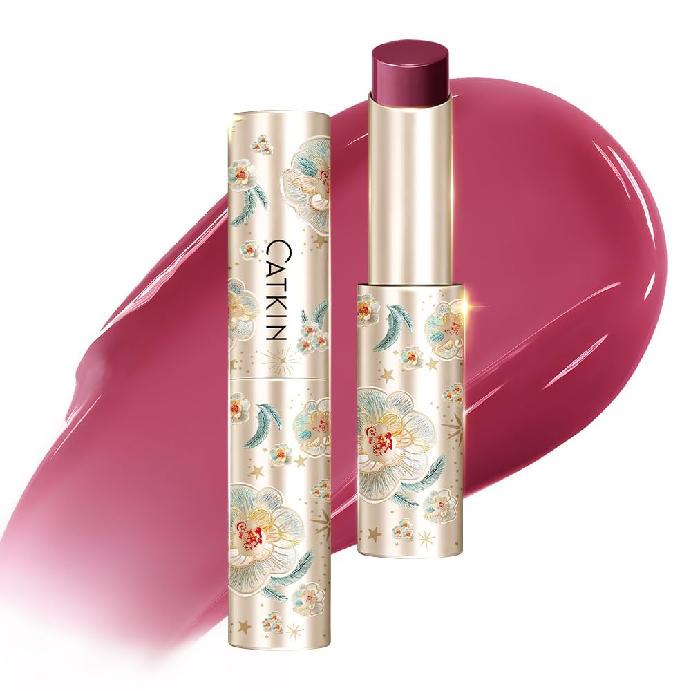 CATKIN Glossy Lip Balm Ultra Hydating Glow Lip Tinted Jelly Plump Melting Balm Shea Butter Repair