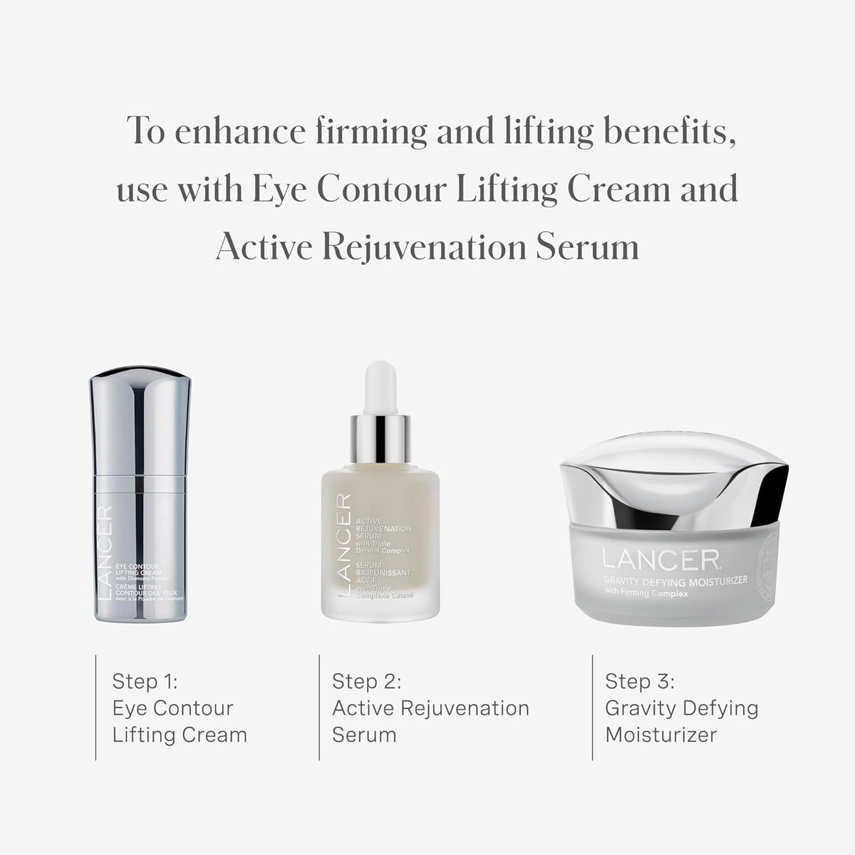 Lancer Gravity Defying Moisturizer With Firming Technology, Face Moisturizer for Women, Great at