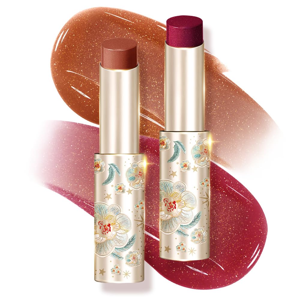 CATKIN Glossy Lip Balm Ultra Hydating Glow Lip Tinted Jelly Plump Melting Balm Shea Butter Repair