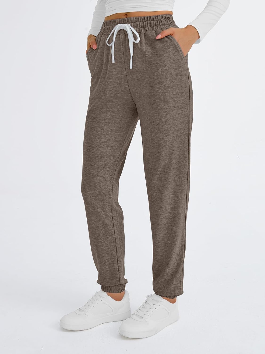 AUTOMET Sweatpants Women with Pockets Lounge Pajama Travel Pants Work Joggers Fall Clothes Winter