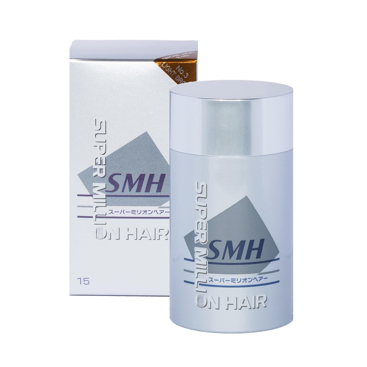 SMH Hair Fibers MADE IN JAPAN – Instantly Conceals Thinning Hair –Long-Lasting – Sweat, Water &