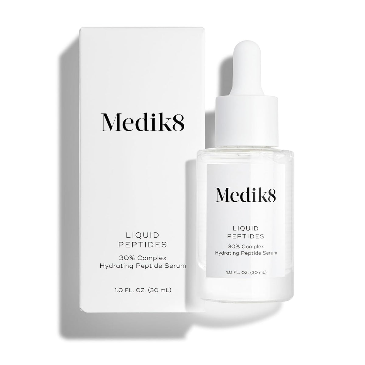Medik8 Liquid Peptides - Regenerating Multi Peptide Serum - Smooths Wrinkles and Fine Lines