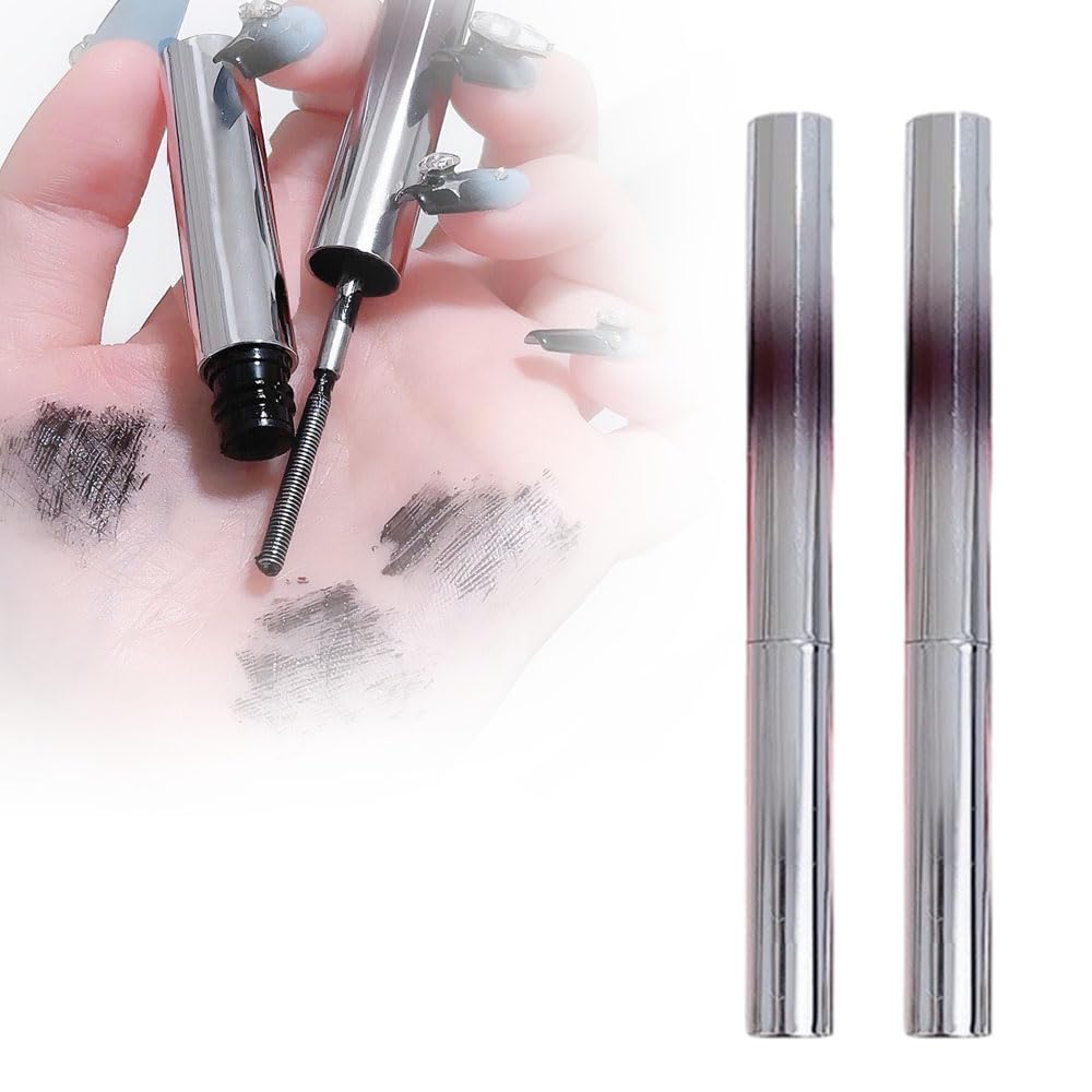 Iron Wand Mascara, 2025 New Metal Wand Mascara Volume and Length Waterproof, Long-Lasting 3D