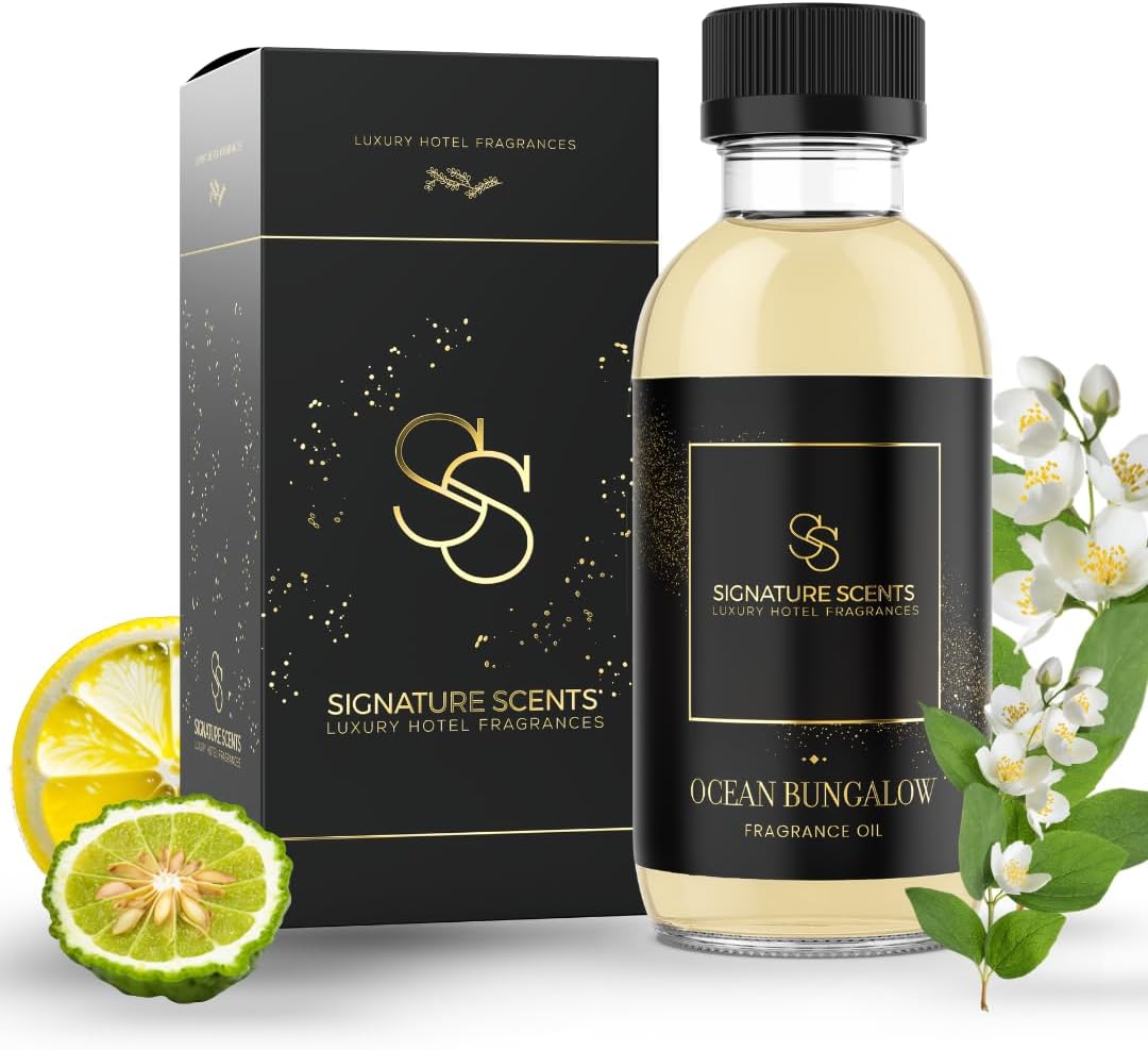 Luxury Hotel Fragrances - Hotel Fragrance Oil - Diffuser Oil Blends for Aromatherapy (Ocean