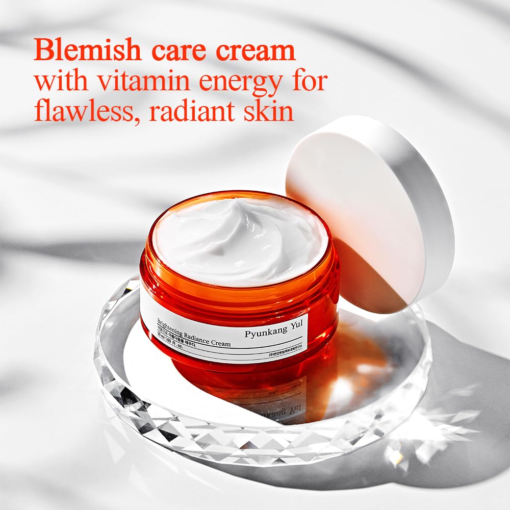Pyunkang Yul PKY Radiance Vita Cream with Vitamin C and Pearl Extract, 1.69 Fluid Ounces (50