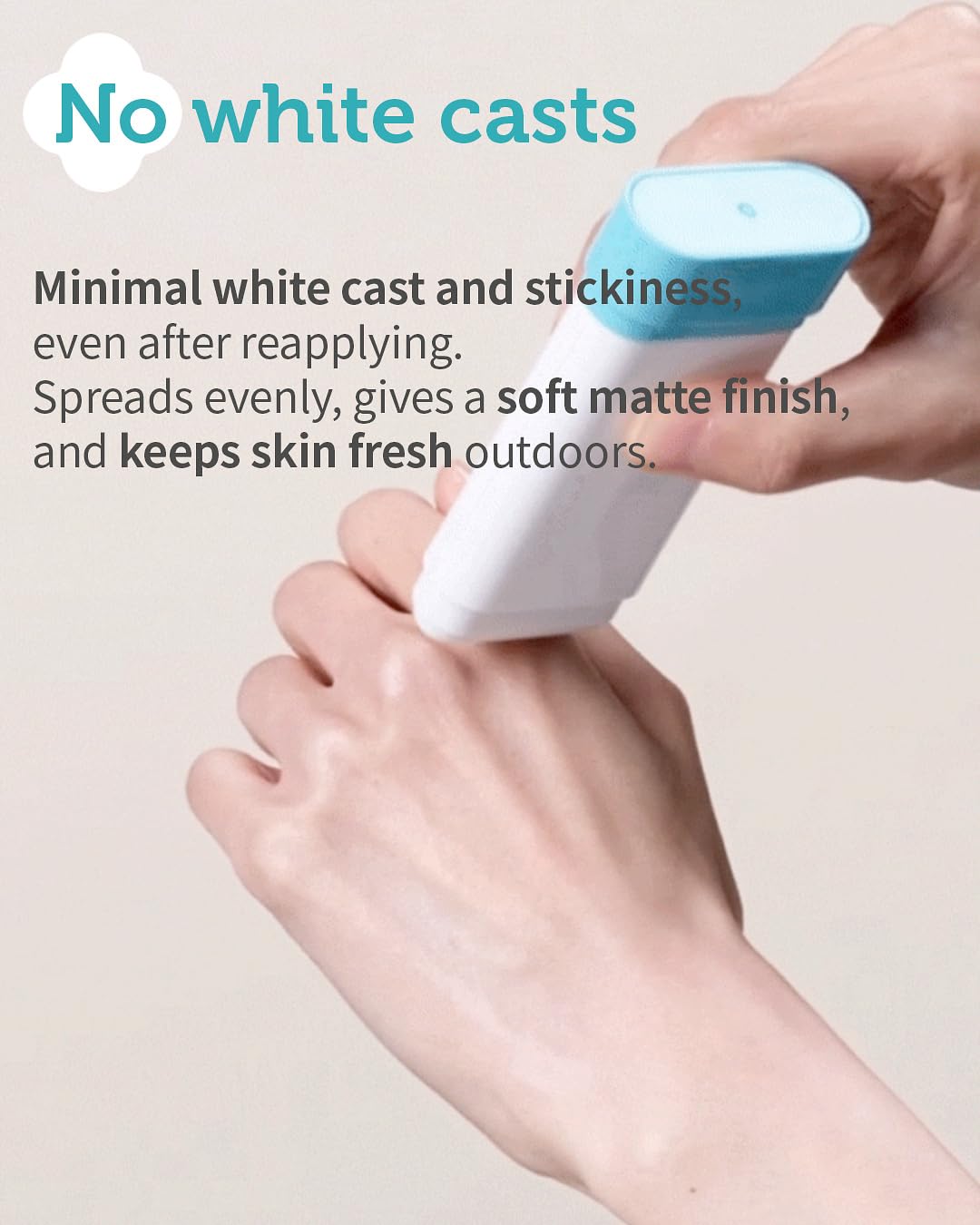 Fresh Sun Stick Mild SPF 50 - No White Cast Zinc Oxide Mineral Sunscreen Stick Balm - Non Greasy