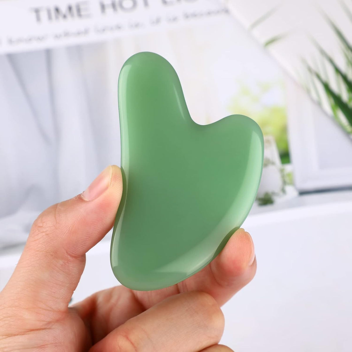 Gua Sha Facial Tools Guasha Tool Gua Sha Jade Stone Manual Massage Sticks for Jawline Sculpting and