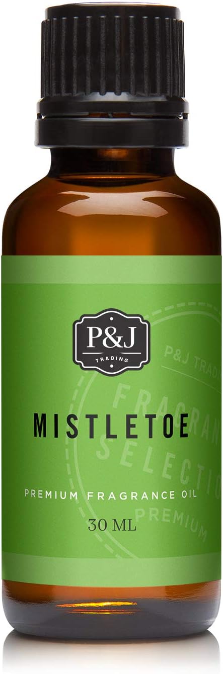P&J Trading - Mistletoe Scented Oil 30ml - Fragrance Oil for Candle Making, Soap Making, Diffuser