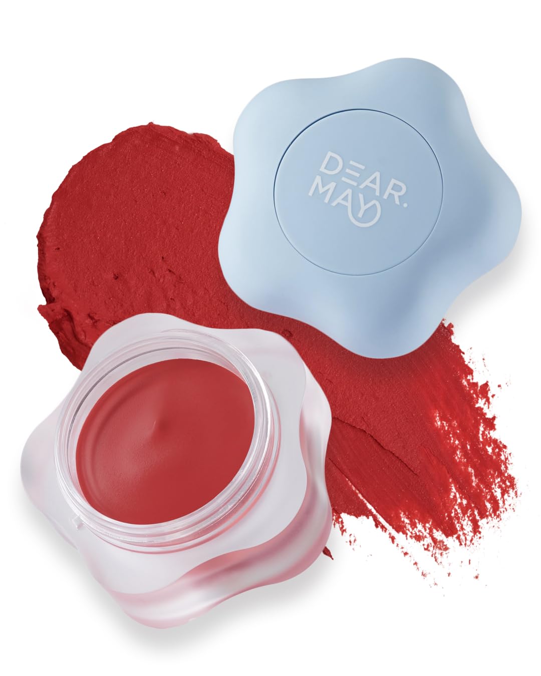 DEARMAY Pure Falling Mood Lip Pot No. 05 Stolen Kiss 0.23 Oz. Vegan Lip Stain Lip & Cheek Multi-Use