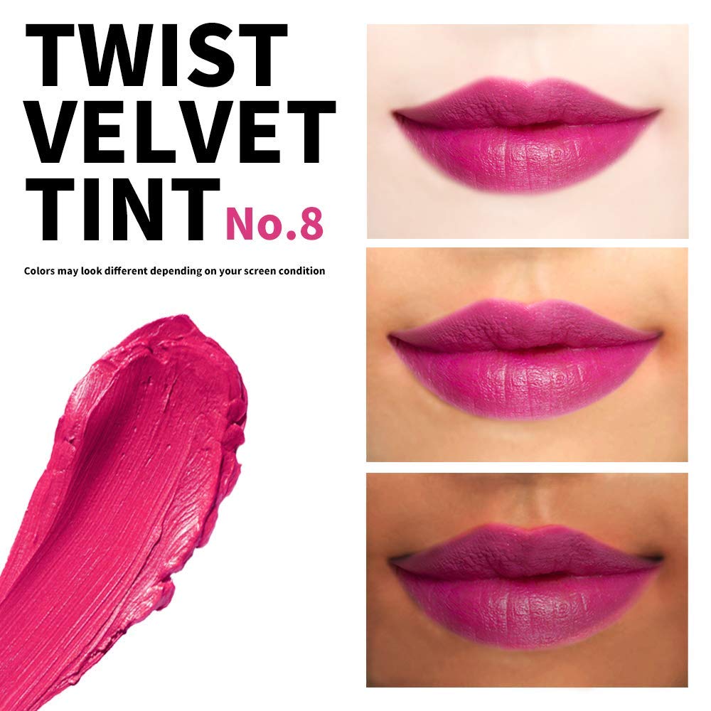 PASSIONCAT Long Lasting Lip Stain for Lips and Cheek Tint | High Pigment Color | lightweight Matte