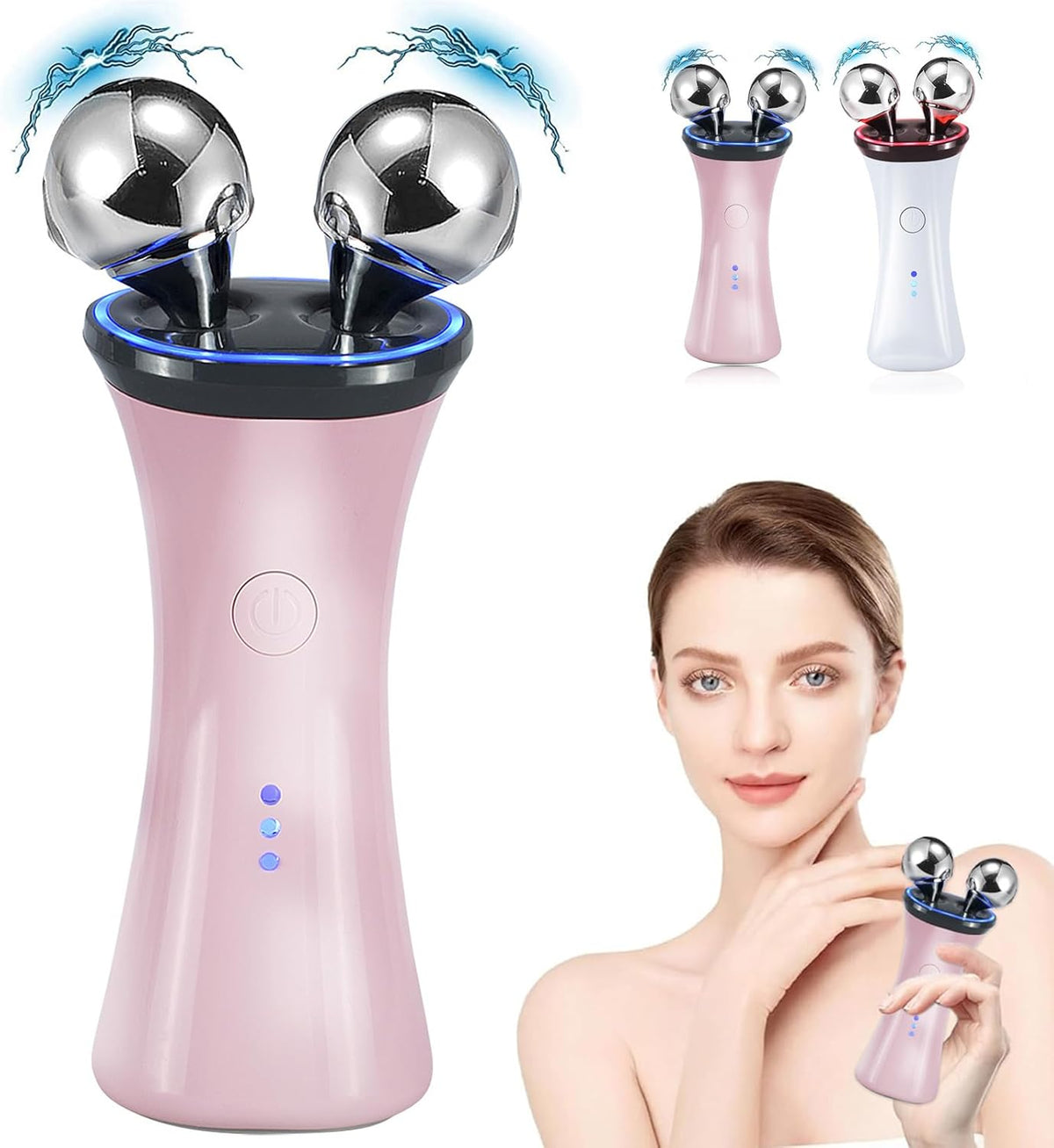 Microcurrent Facial Device, Face Massager Electric Face Lifting, Microcurrent Facial Device for
