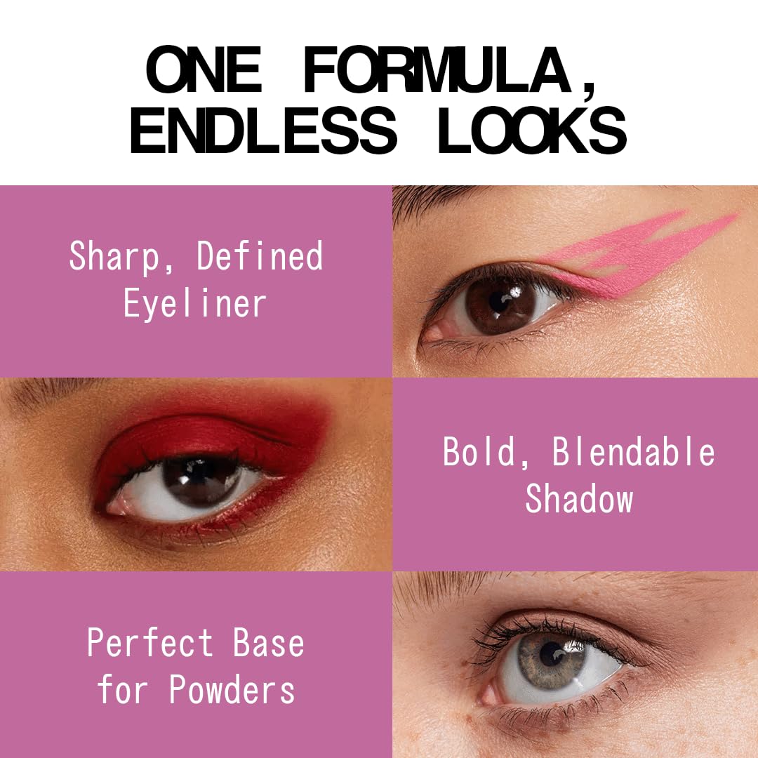 about-face Matte Fluid Eye Paint Dionysus – High-Pigment Liquid Eyeshadow, Long-Lasting, No-Budge