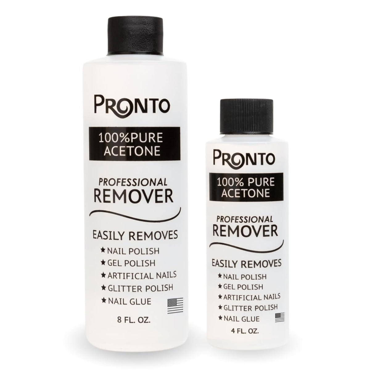 Pronto 100% Acetone Gel Nail Polish Remover - Gel Polish Remover for Nails | Acetone Nail Polish