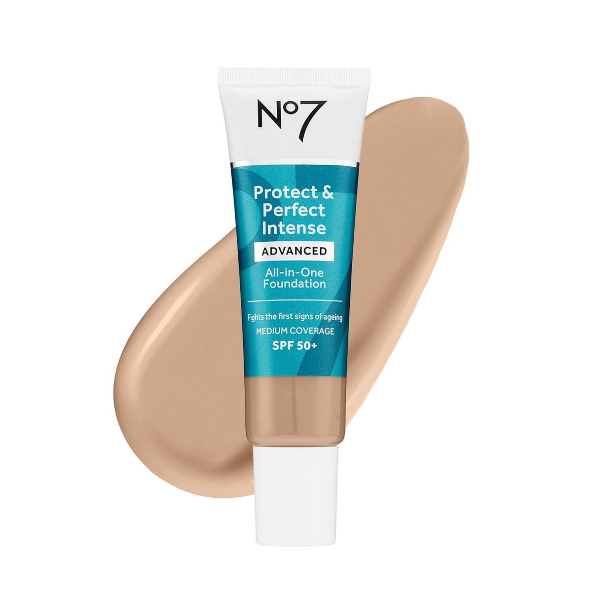 No7 Protect & Perfect Advanced All in One Foundation - Cool Ivory - Age Defying Foundation Makeup