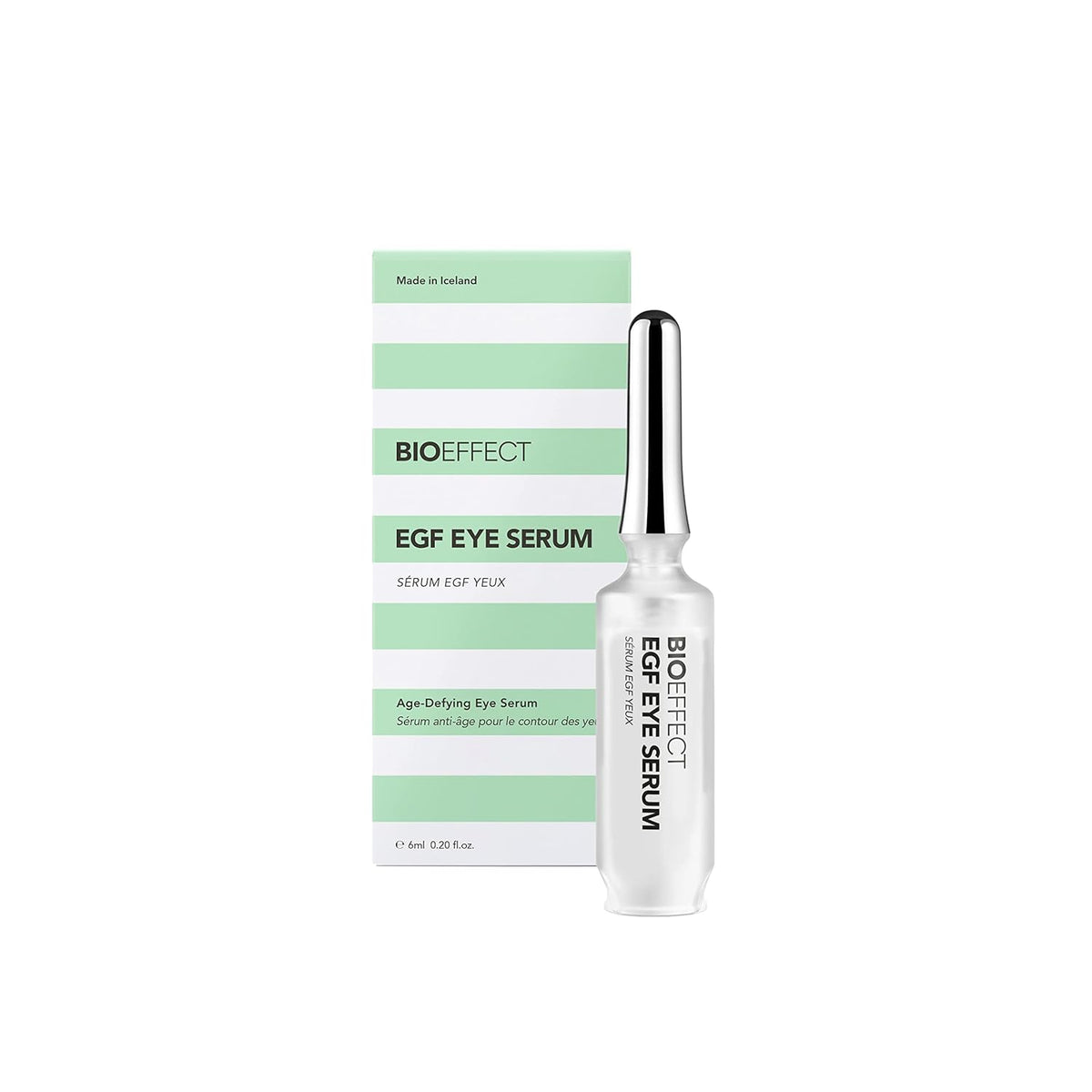 BIOEFFECT EGF Eye Serum with De-Puffer Rollerball, Anti-Aging, Moisturizing Contour Gel To Visibly