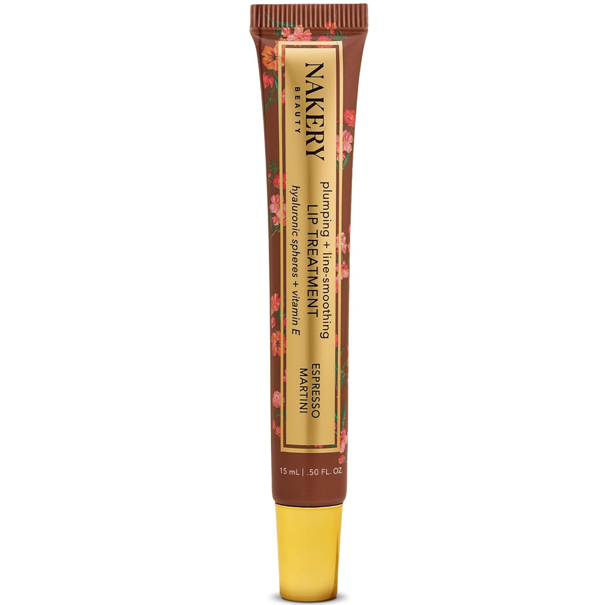 Nakery Plumping Lip Treatment for Dry Cracked Lips - Line Smoothing Lip Plumper for Women with