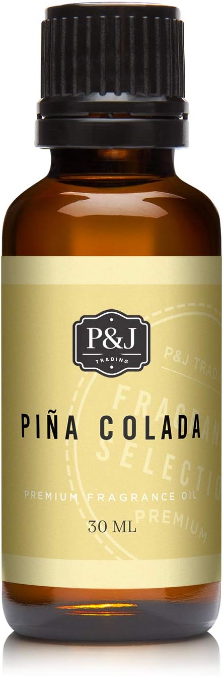 P&J Trading - Pina Colada Scented Oil 30ml - Fragrance Oil for Candle Making, Soap Making, Diffuser