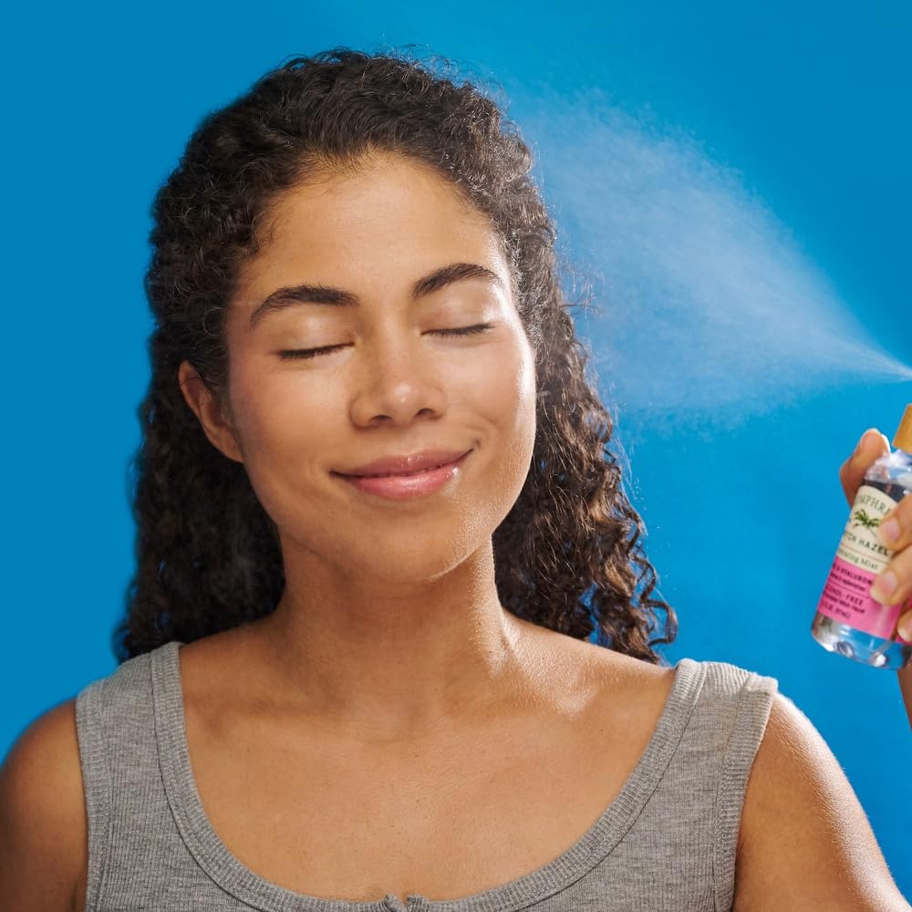 Humphreys Witch Hazel Hydrating Toner Mist Spray | Balancing & Hydrating Facial Toner |