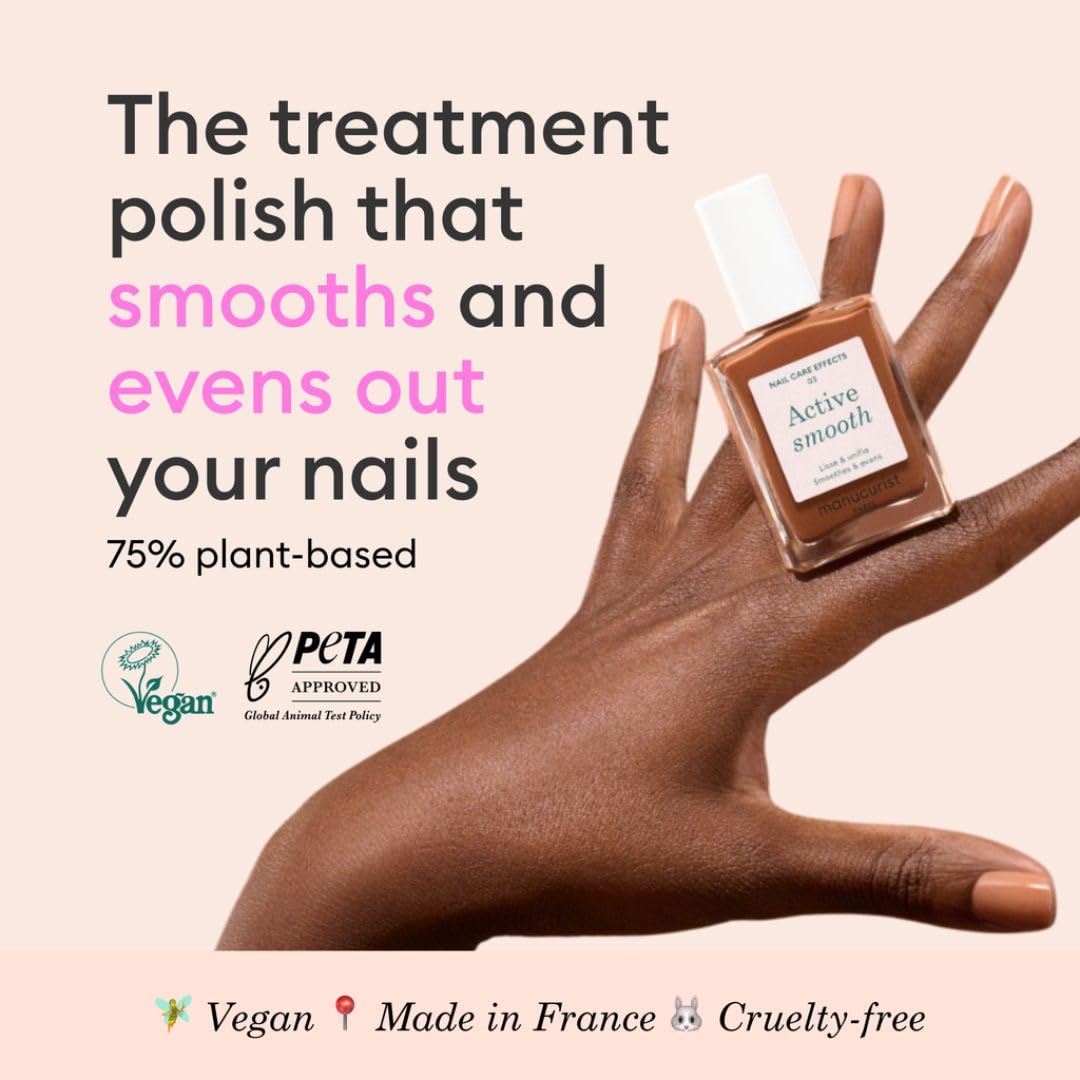 Manucurist Active Smooth™ 03 Nail Concealer Polish & Care - 2 in 1 Nude Nail Polish : Nail
