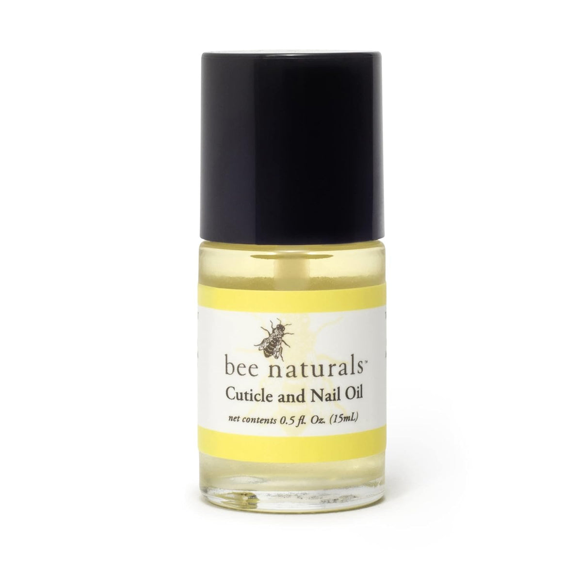 Bee Naturals Nail & Cuticle Oil 0.5 oz - Heals Cracked Nails & Rigid Cuticles. Deep moisture for
