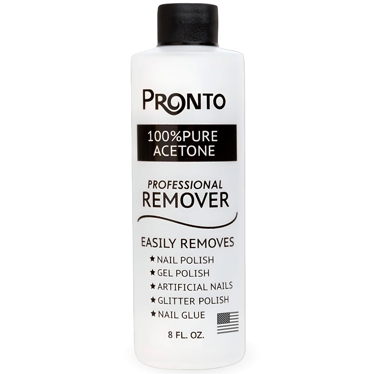 Pronto 100% Acetone Gel Nail Polish Remover - Gel Polish Remover for Nails | Acetone Nail Polish