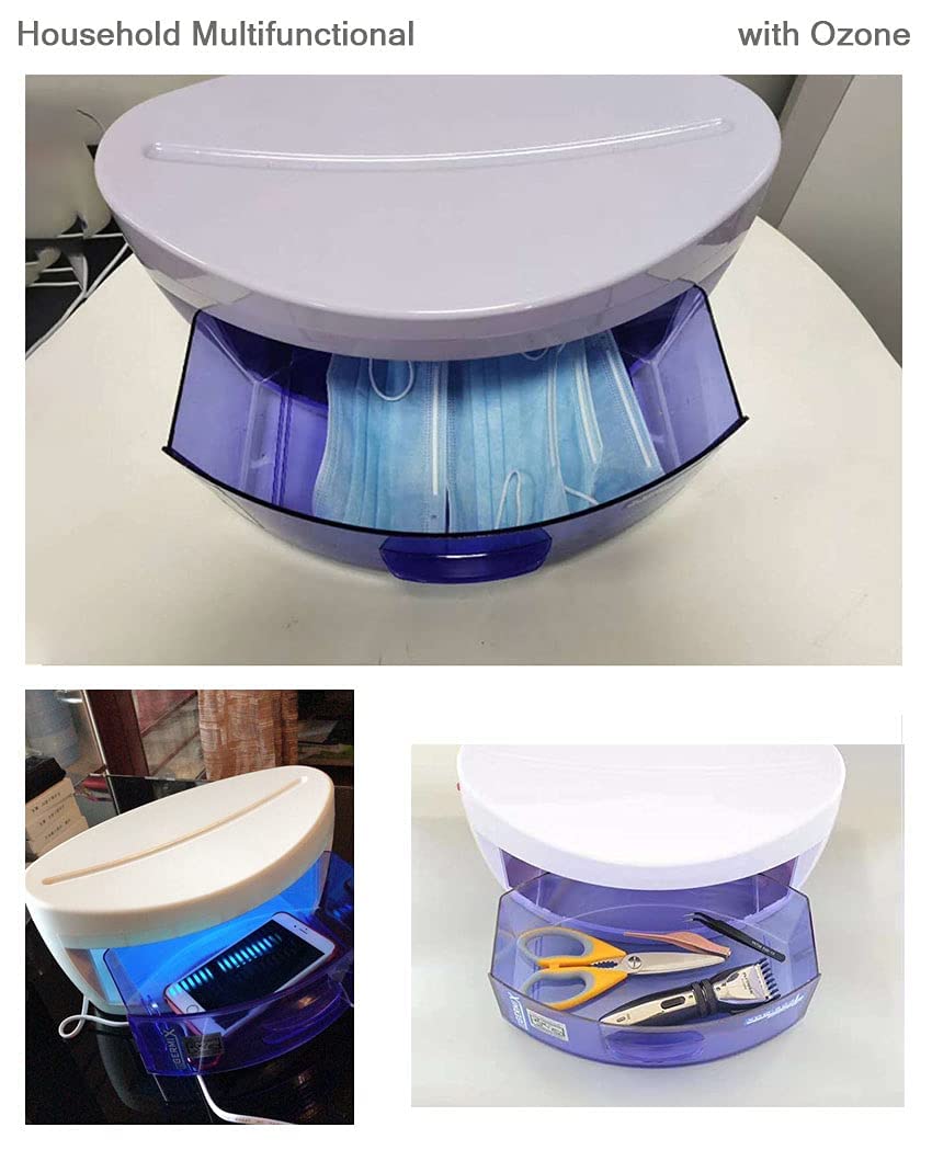 Nail Tool Sterilizer Box Multipurpose UV Light Clean Box Towel Cabinet,for Tweezer Towel Baby