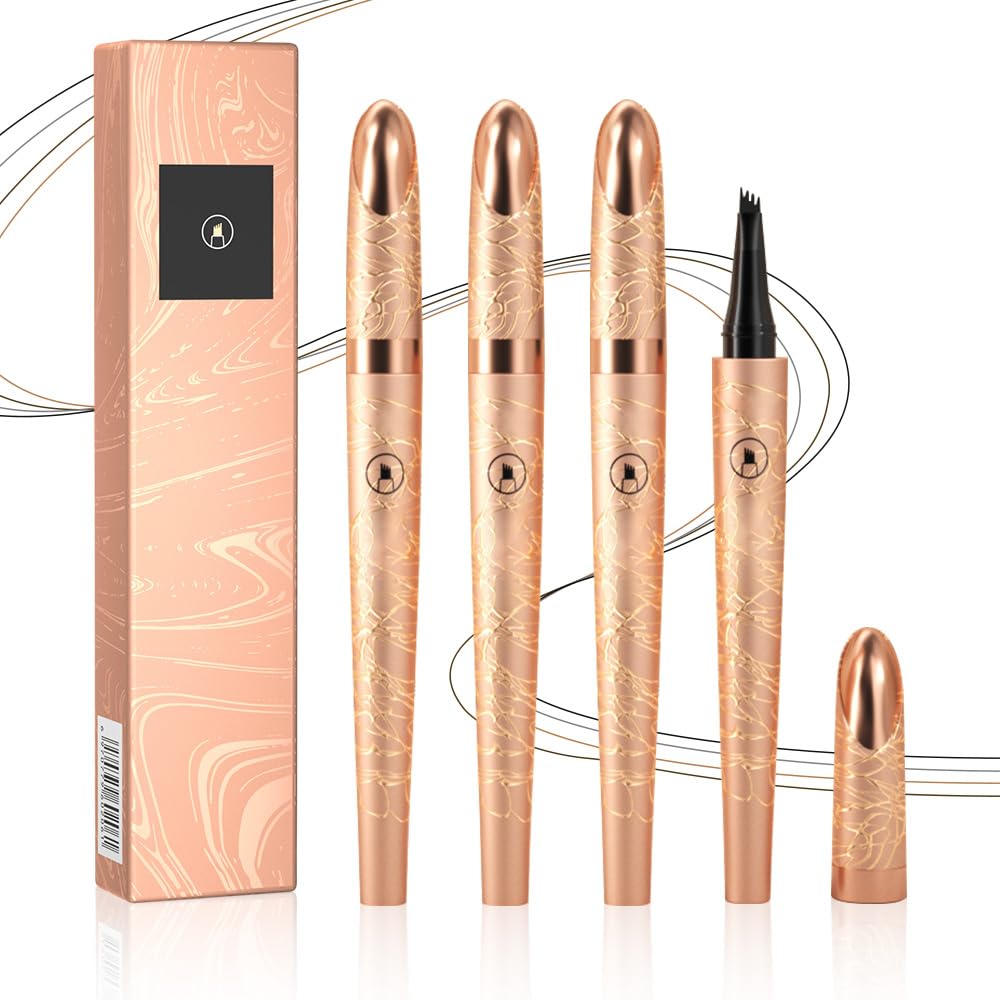 Microblading Eyebrow Pencil, 2025 New Waterproof Eyebrow Pencil, Premium Microblading Eyebrow Pen