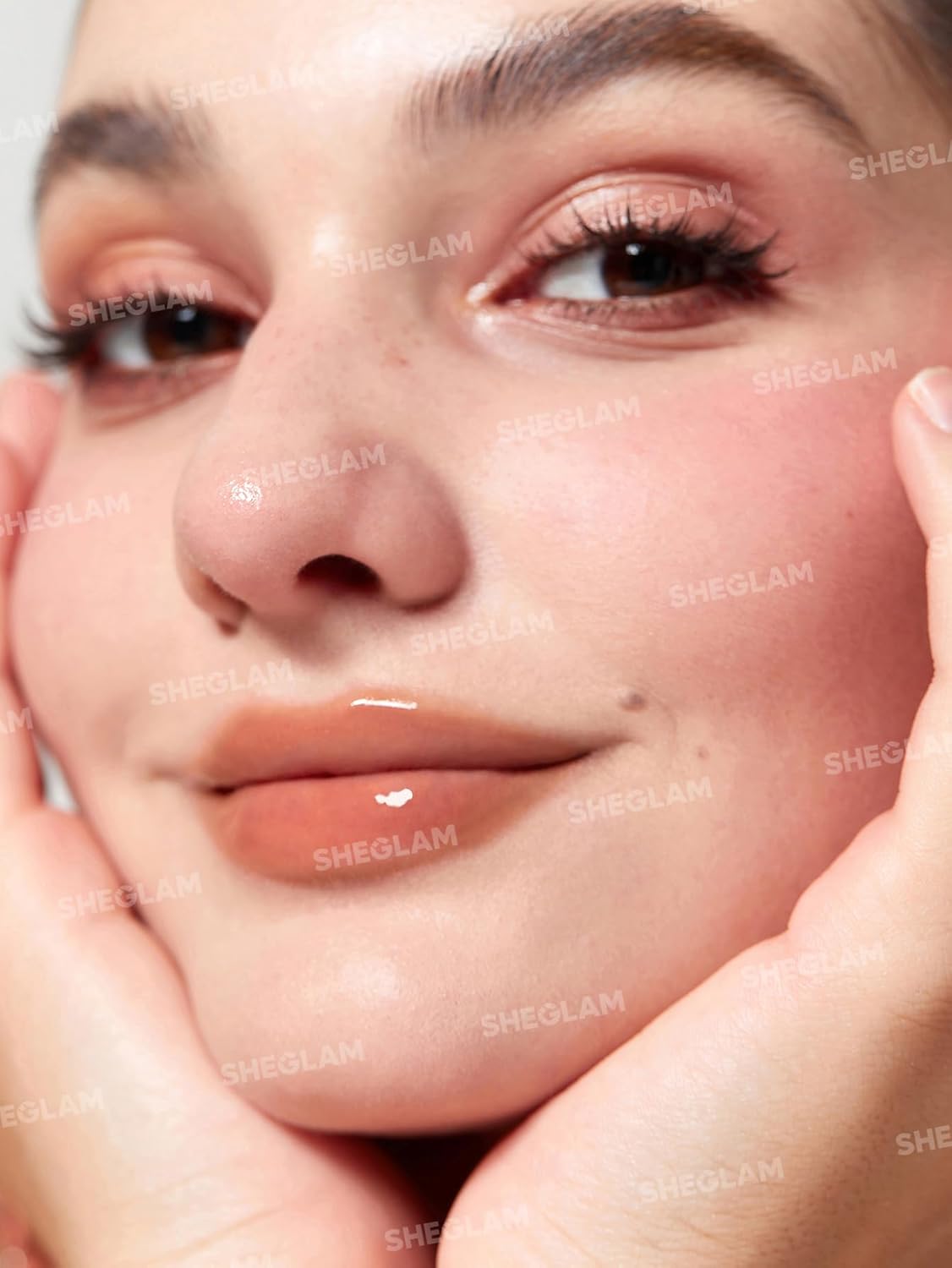 SHEGLAM PoutPerfect Moisturizing Solid Lip Gloss Non Sticky Lipstick with Coconut Oil - Walk on the