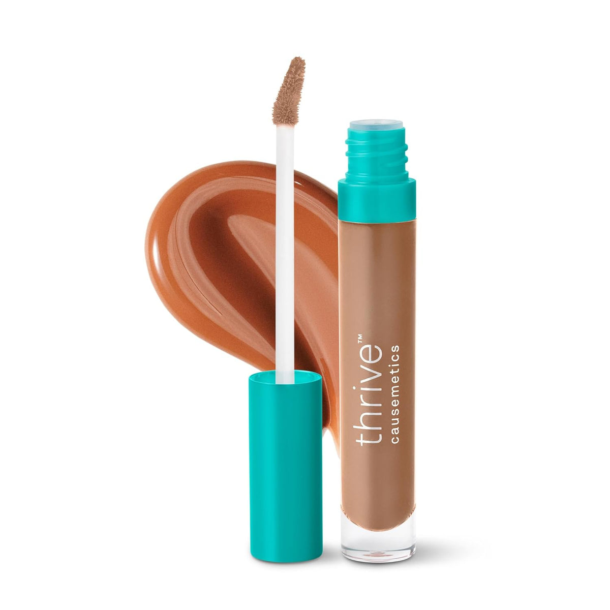 Thrive Causemetics Sheer Strength Lip Plumping Peptide Gloss, Lip Plumper with Vitamin E, Peptides