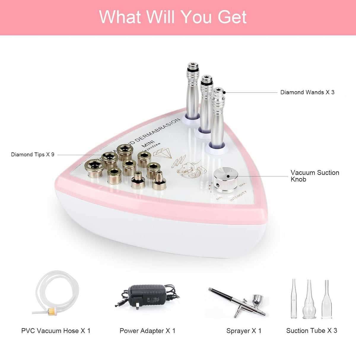 Diamond Microdermabrasion Machine Professional Beauty Facial Skin Care Equipment Microdermabrasion