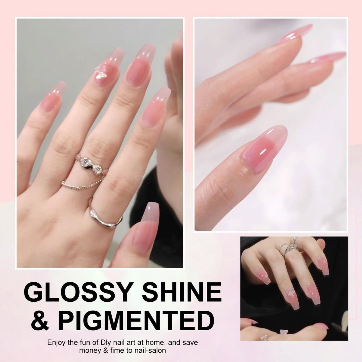 Major Dijit Quick Dry Nail Polish Nude Pink Summer Nail Lacquer for Nail Art Regular Nail Polish