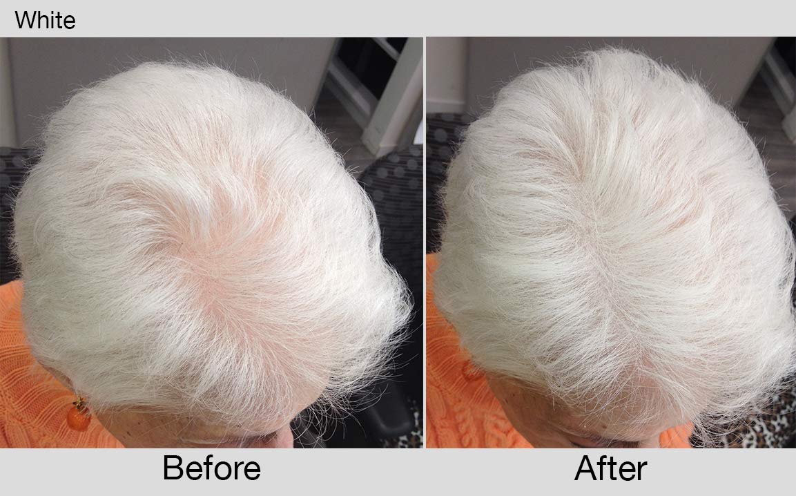 Joan Rivers Great Hair Day Root Touch Up Powder – Fill-in Powder for Thicker, Fuller Looking Hair