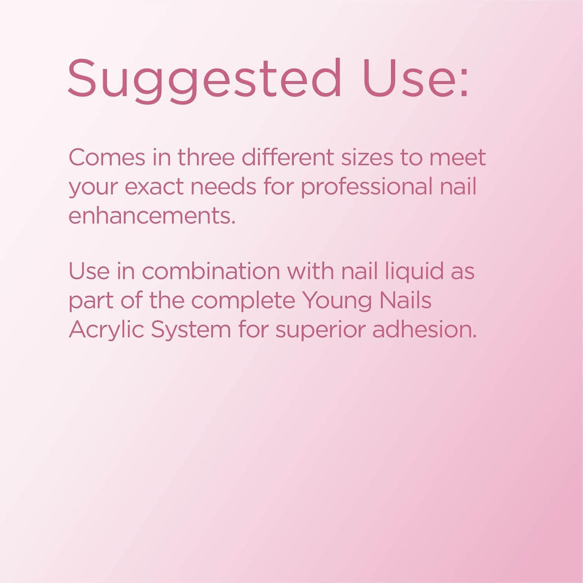 Young Nails Acrylic Powders, Cover - Created For a Flawless Consistency And Superior Adhesion