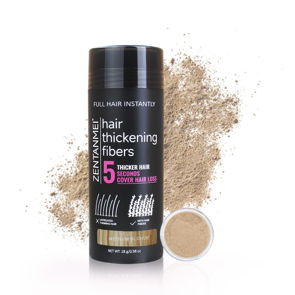 Hair Fibers for Thinning Hair for Women All-Natural Hair Building Fibers 0.98 Oz Hair Volume Powder