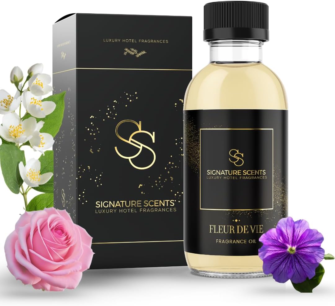 Luxury Hotel Inspired Fragrance Oils for Diffusers - 4.05 Fl Oz with Bonus Samples (4.05 Fl Oz