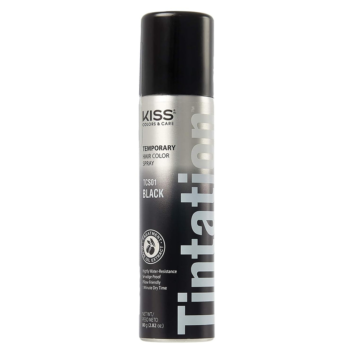 KISS Tintation Root Cover Up Gray Concealer Spray & Mascara Water-Resistant Smudge-Proof Easy