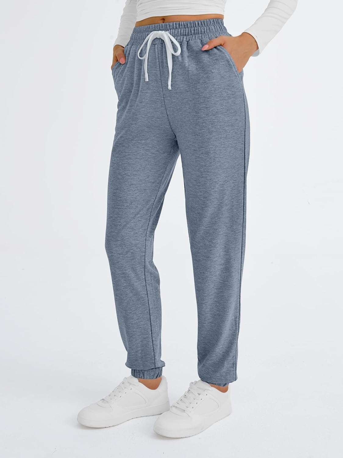AUTOMET Sweatpants Women with Pockets Lounge Pajama Travel Pants Work Joggers Fall Clothes Winter