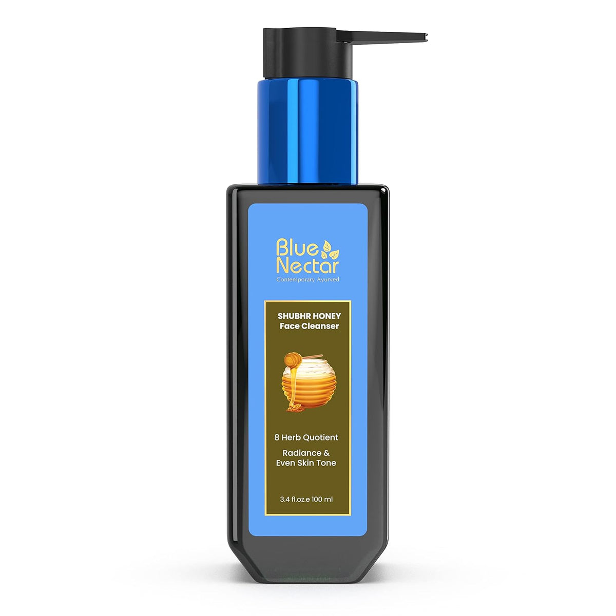 Blue Nectar Ayurvedic Honey and Aloevera Face Wash and Makeup Remover | Daily Facial Cleanser for