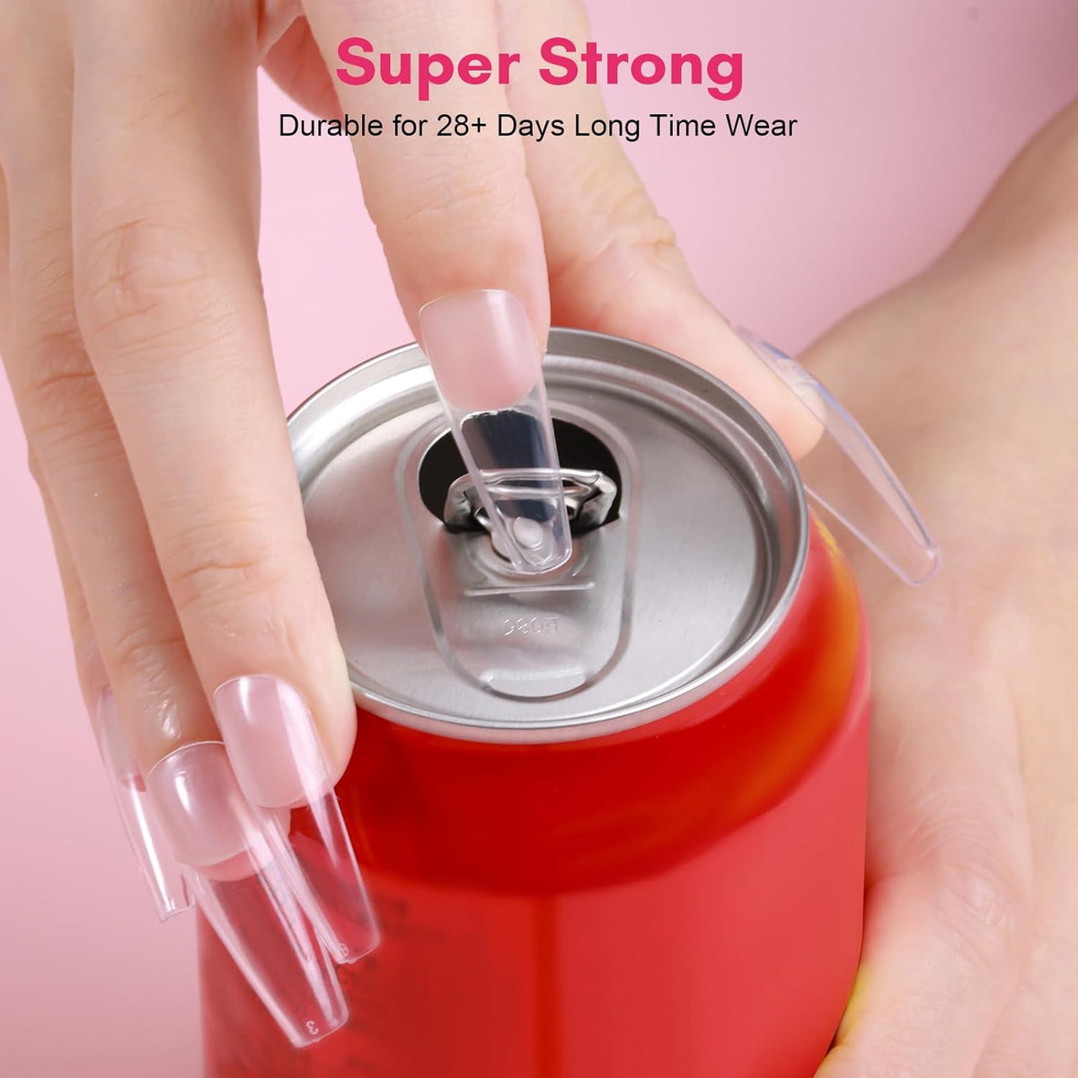 Makartt Super Strong Nail Glue for Press ons: Acrylic Nail Tips-Fake Nails-Salon Quality, Brush On