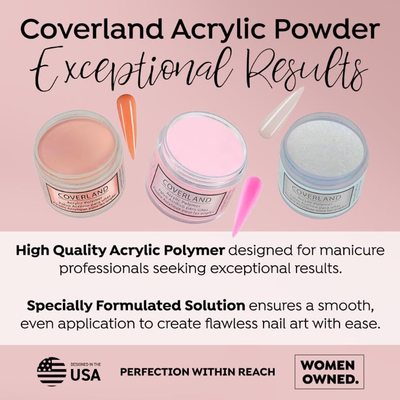 TONES Coverland Acrylic Powder | Her Majesty | 3.5Oz | Limited Edition | Professional Nail